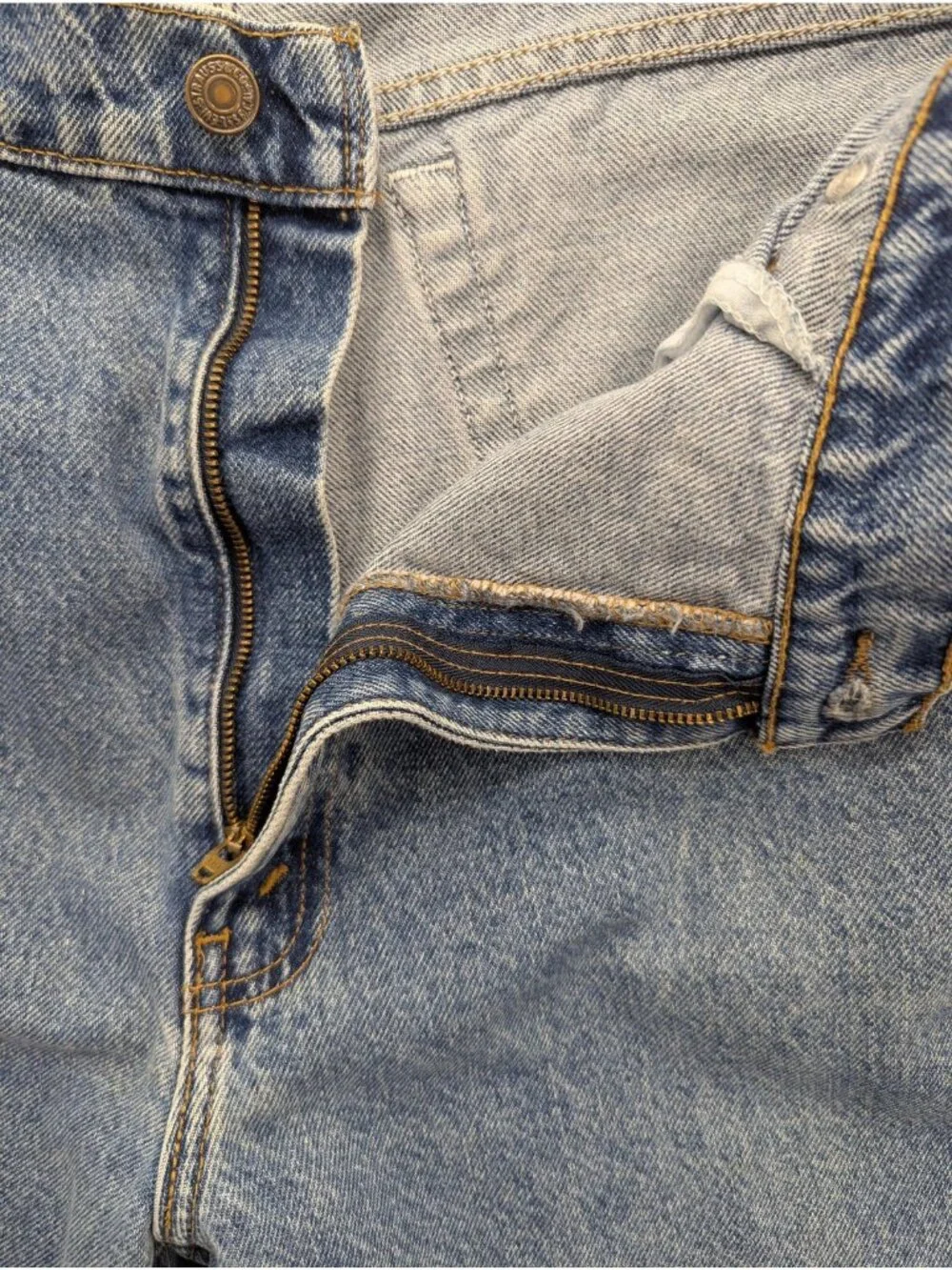 Vintage Levis 545 Jeans Mens 40x36 Blue Medium Wash Loose Fit Straight Denim